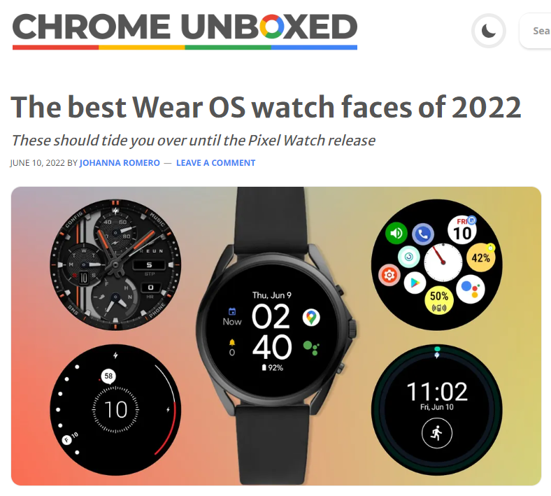 The best Wear OS watch faces of 2022