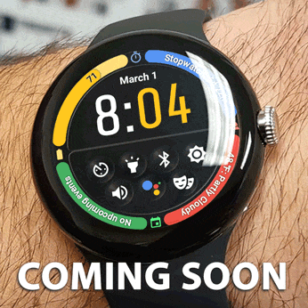 Bubble Cloud Widgets + WearOS Tile Launcher / Watch Face – Place apps,  contacts and bookmarks in Apple Watch style 